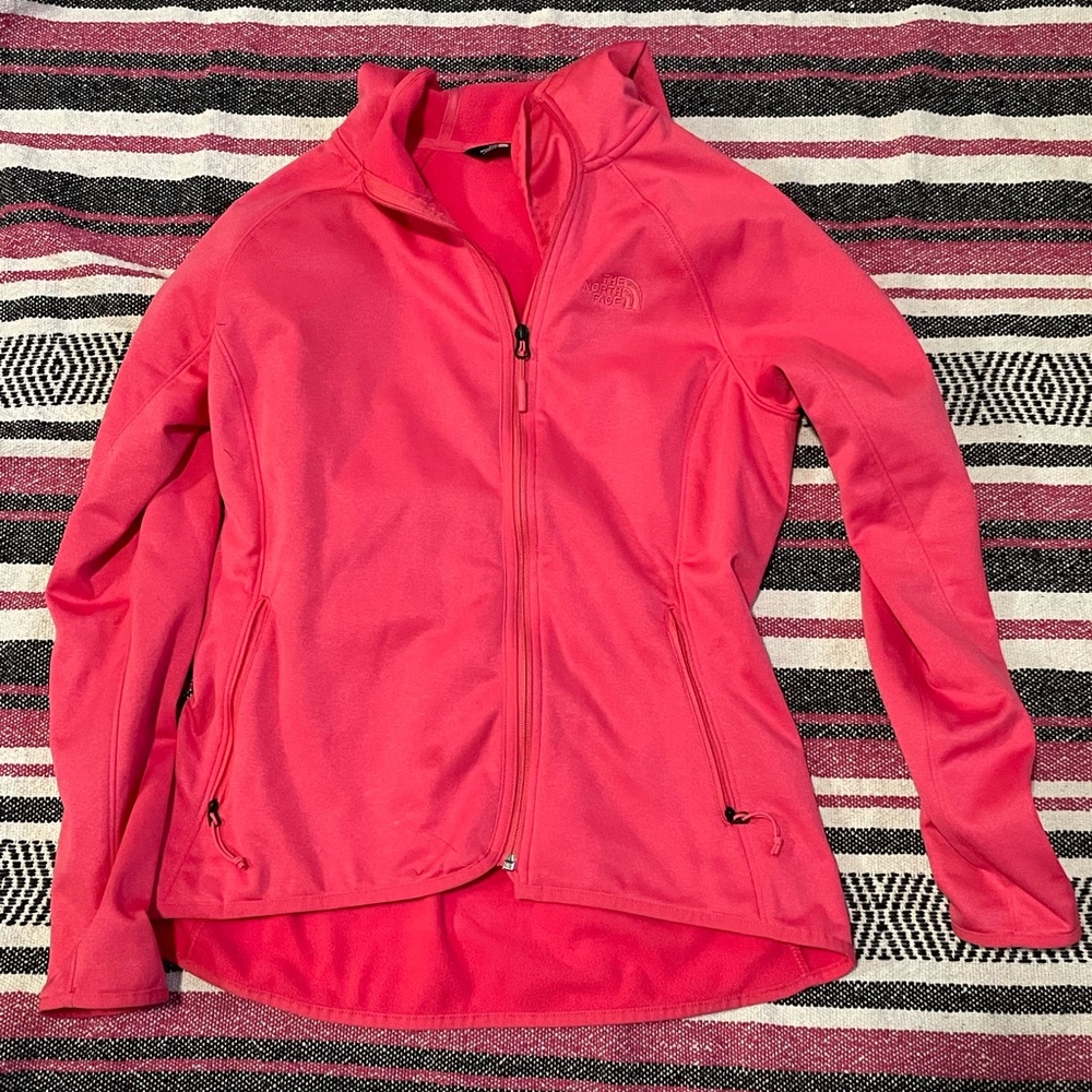 COPY - Pink fleece Northface zip up jacket
